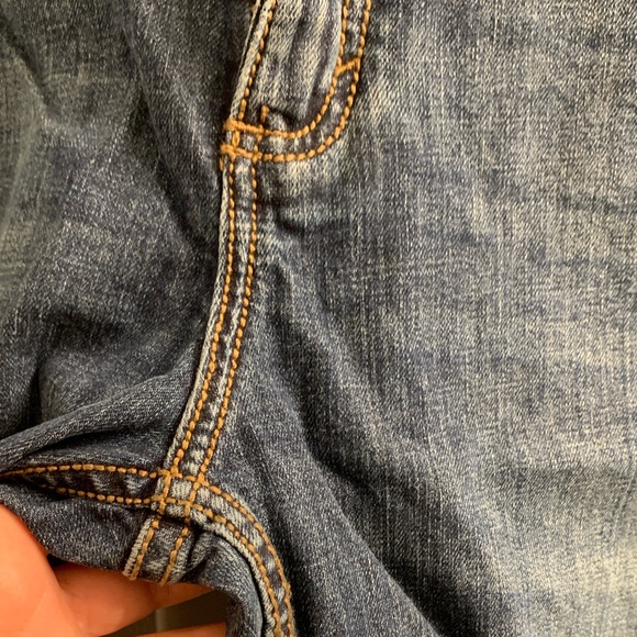 Wrangler Retro Slim Straight Blue Jeans 36x34 - Picture 7 of 15